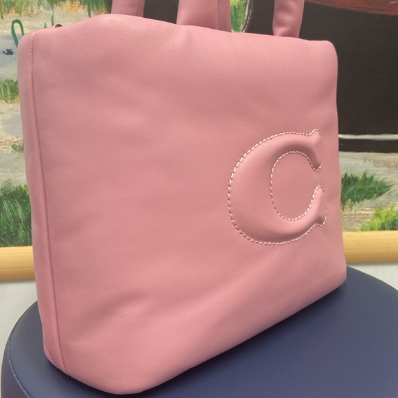 Coach puffy tote. Small - Picture 4 of 11